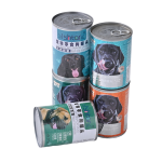 宠物零食供应商-鸡肉蔬菜味有机罐头代工宠物湿粮