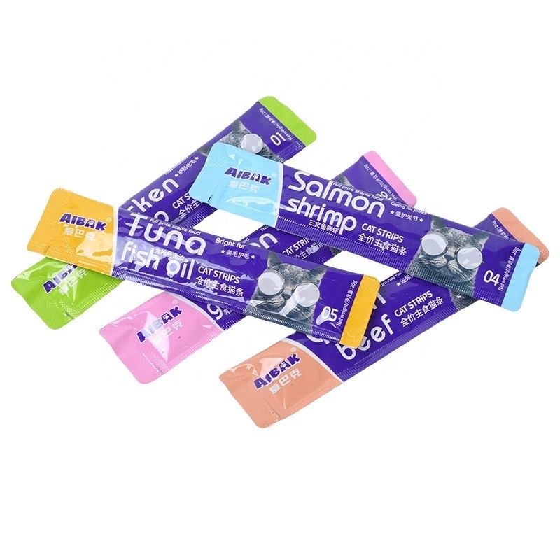 宠物零食工厂-AIBAK高蛋白猫零食软罐头肉含量