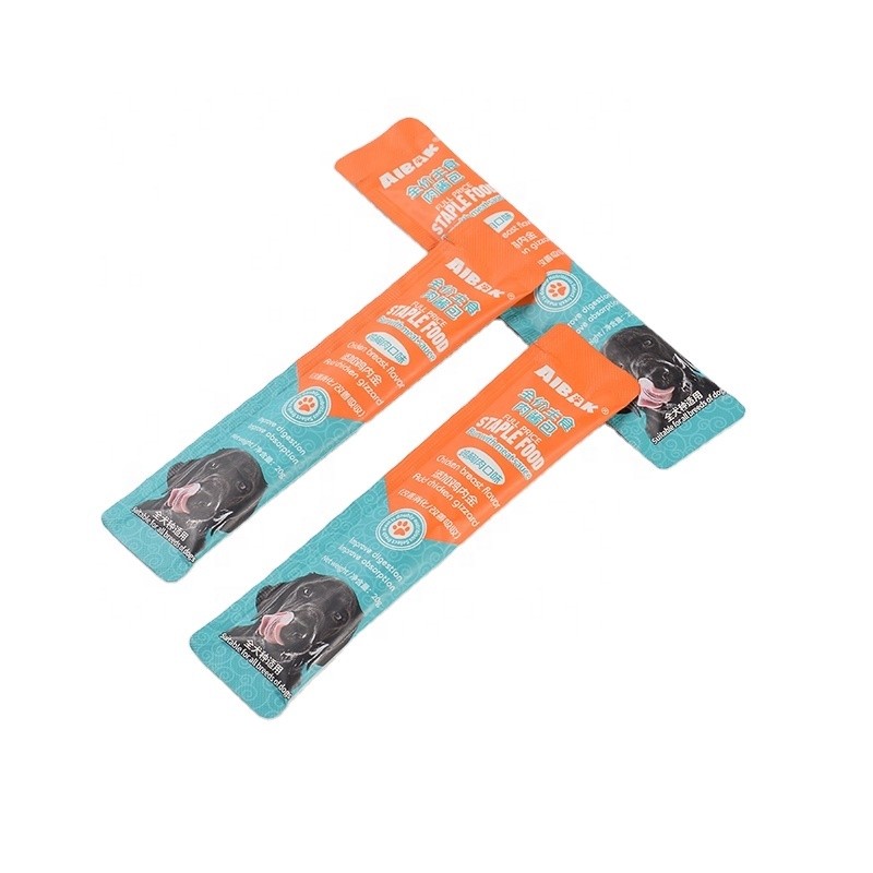 宠物零食厂家-高品质牛肉味宠物湿粮20克袋无谷