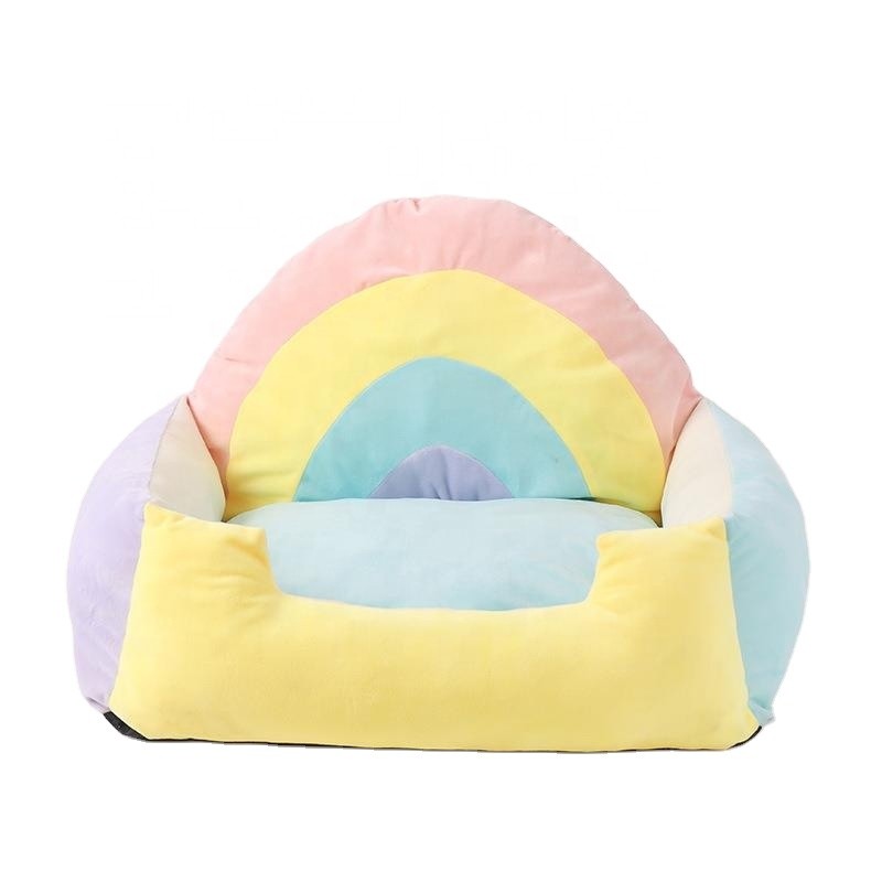 人用宠物床供应商-人用犬床给成人配玩具球可拆