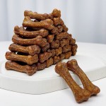 犬零食供应商-代工贴牌高蛋白天然味鸡肉鸭肉干