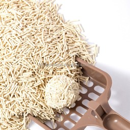 猫砂工厂-代工猫砂绿色清洁条纹形状强结团