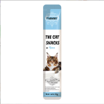 猫食品厂家-贴牌代工小鱼形咀嚼零食薄荷饼干