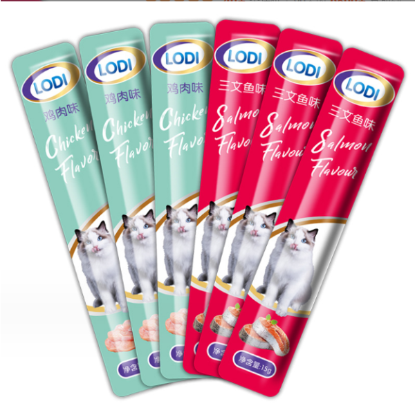 湿猫食品供应商-贴牌代工天然金枪鱼鸡肉高营养宠物零食