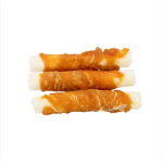 犬咀嚼物供应商-鸡包甜甜圈生皮犬骨私有标签定制