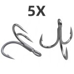 Treble Fishing Hooks Factory - OEM Custom High Carbon Steel