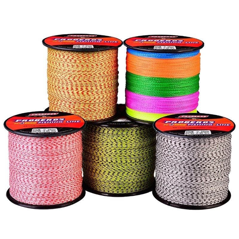 Braided Fishing Line Factory - OEM Custom 4 Strands Camouflage
