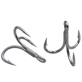 Treble Fishing Hooks Factory - OEM Custom High Carbon Steel