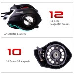 Baitcasting Reel Factory - OEM Custom Waterproof Left Right Hand