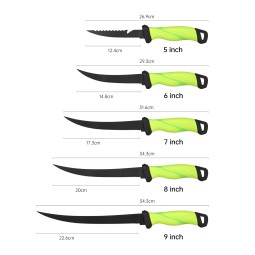 Fishing Fillet Knife Manufacturer - OEM Custom Golf Handle Multi-function