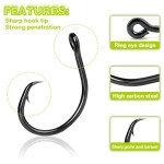 Circle Fishing Hooks Manufacturer - OEM Custom Beak Inline Carp