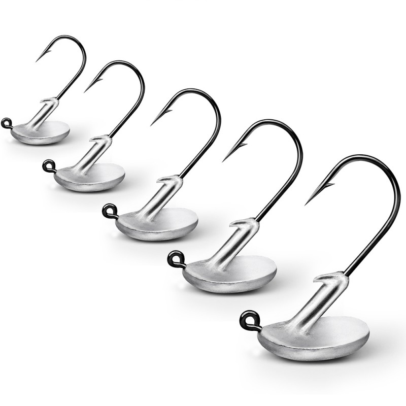 Lead Jig Hook Factory - OEM Custom Round Ball Shape Head