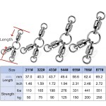 Fishing Swivel Factory - OEM Custom 3 Way Ball Bearing