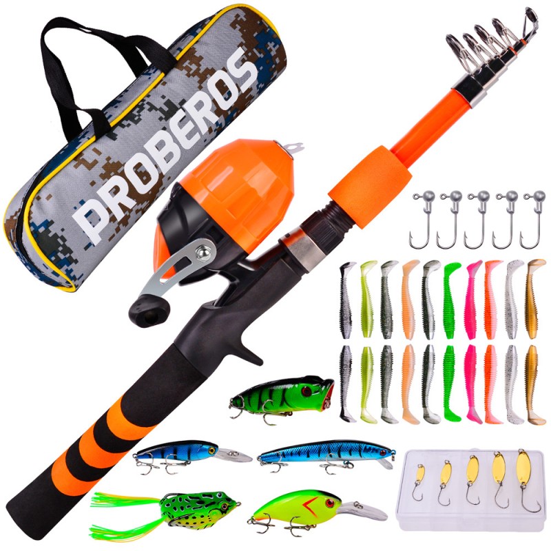 Kids Fishing Rod Factory - Wholesale Custom Portable Bag Combo