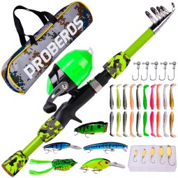 Kids Fishing Rod Set Factory - OEM Custom Telescopic Pole Combo