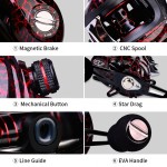 Baitcasting Reel Factory - OEM Custom Waterproof Metal Spool