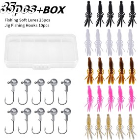Prawn Fishing Lure Set Manufacturer - OEM Custom Soft Shrimp Jig