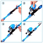 Kids Fishing Rod Set Factory - OEM Custom Telescopic Pole Combo