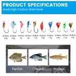 Ice Fishing Jigs Factory - OEM Custom Walleye Perch Lures