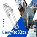 Fishing Snap Factory - OEM Custom Stainless Steel Open Eye