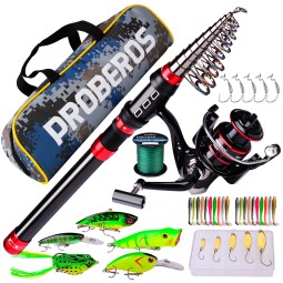 Fishing Pole Set Factory - OEM Custom Mini Portable Telescopic