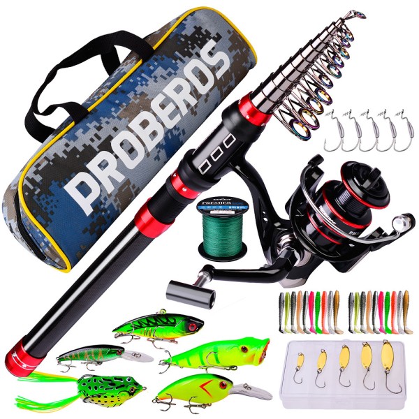 Fishing Pole Set Factory - OEM Custom Mini Portable Telescopic