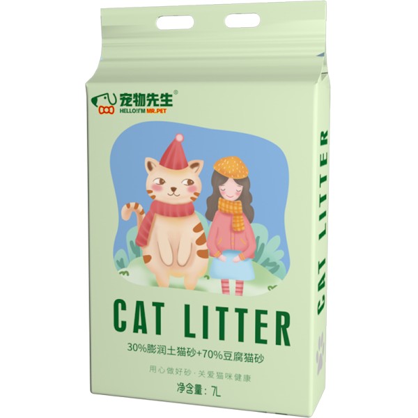 猫砂工厂-强吸收膨润土豆腐