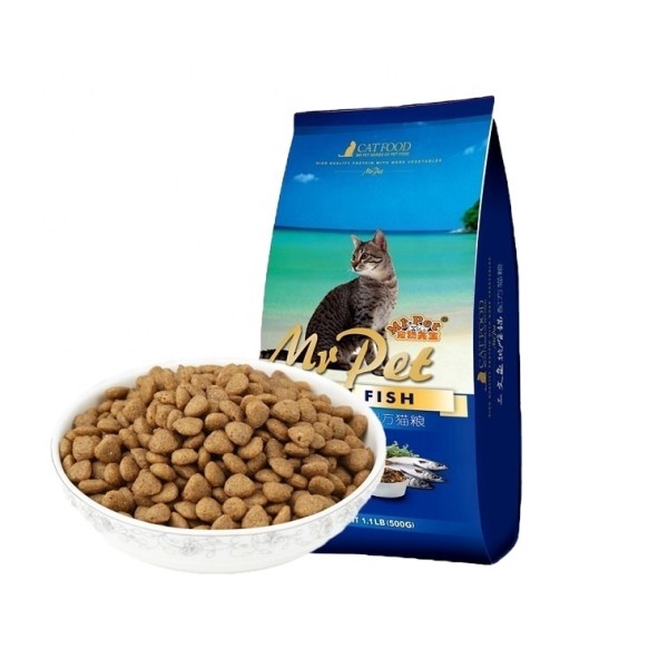 三文鱼猫粮供应商-批发500g全面营养OEM