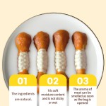 狗零食生产厂家-OEM ODM风干鸡肉洁牙棒