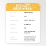 狗零食生产厂家-OEM ODM风干兔肉饭团