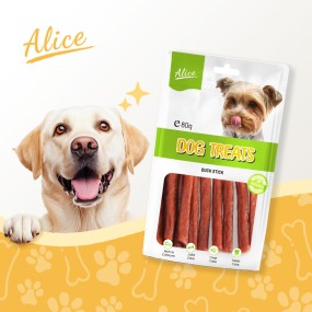 狗零食工厂-OEM ODM风干鸭肉棒鸡肉