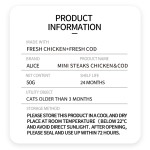 猫零食生产厂家-OEM ODM风干鸡肉鳕鱼牛排