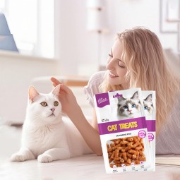 猫零食生产厂家-OEM ODM风干三文鱼米棒