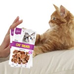 猫零食生产厂家-OEM ODM风干金枪鱼鳕鱼片