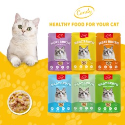猫食工厂-爱丽丝片状肉汤多种口味袋