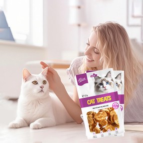 Cat Snack Factory - OEM ODM Air-dried Salmon Cod Steak