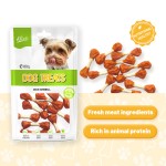 狗零食工厂-OEM ODM风干鸭肉哑铃鸡肉