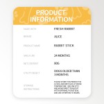 狗零食工厂-OEM ODM风干兔肉棒牛肉