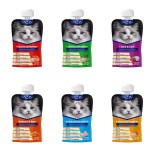 Cat Wet Food Factory - Factory Wholesale 100g Hot Flavored Meat Paste Wet Food Bag