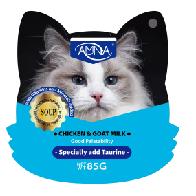 宠物湿粮供应商-代工工厂高品质85克袋全英文包装猫