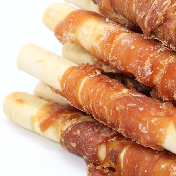 犬零食厂家-犬零食鸡绕钙棒奶棒犬粮