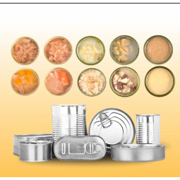 湿猫粮工厂-湿猫粮罐头多种口味定制Logo标签375克