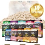 豆腐猫砂供应商-工厂直供批发2.5公斤-8公斤多种规格结团可冲