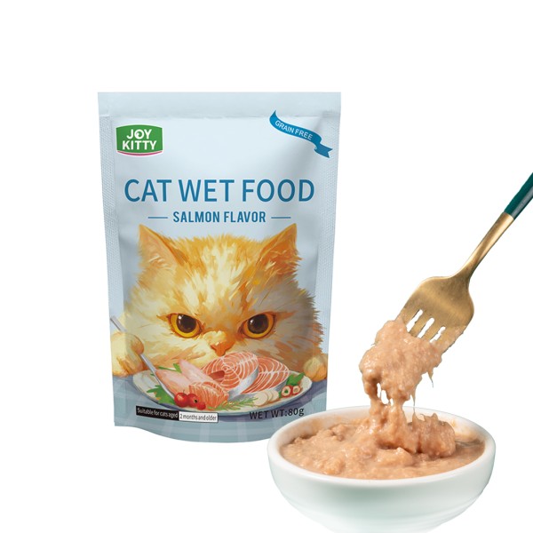 猫零食供应商-乐宠80克湿粮泌尿护理