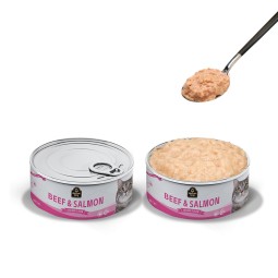 罐头猫食供应商-多口味定制400克