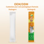 猫零食供应商-OEM定制15克三文鱼金枪鱼条