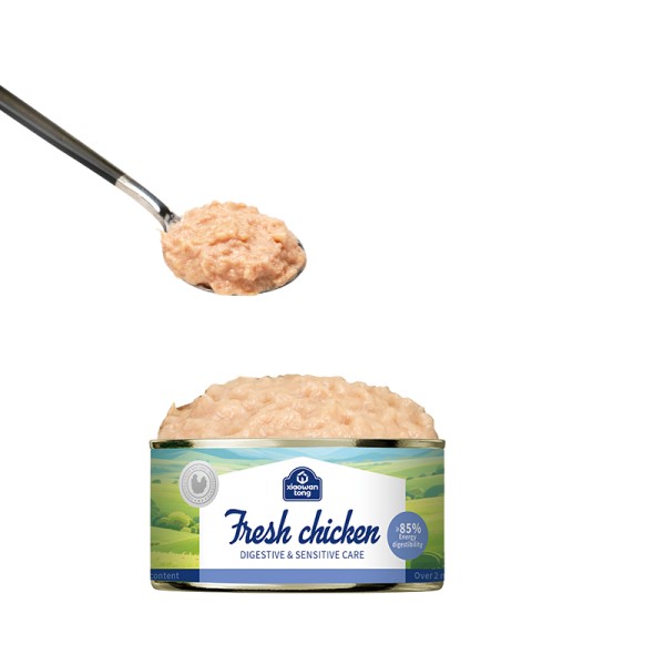 湿罐头食品工厂-定制配方口味宠物