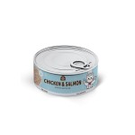 猫湿粮生产厂家-工厂85克三文鱼鳕鱼鸡肉