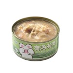 罐头宠物食品厂家-新款私有标签鸡肉金枪鱼汤底