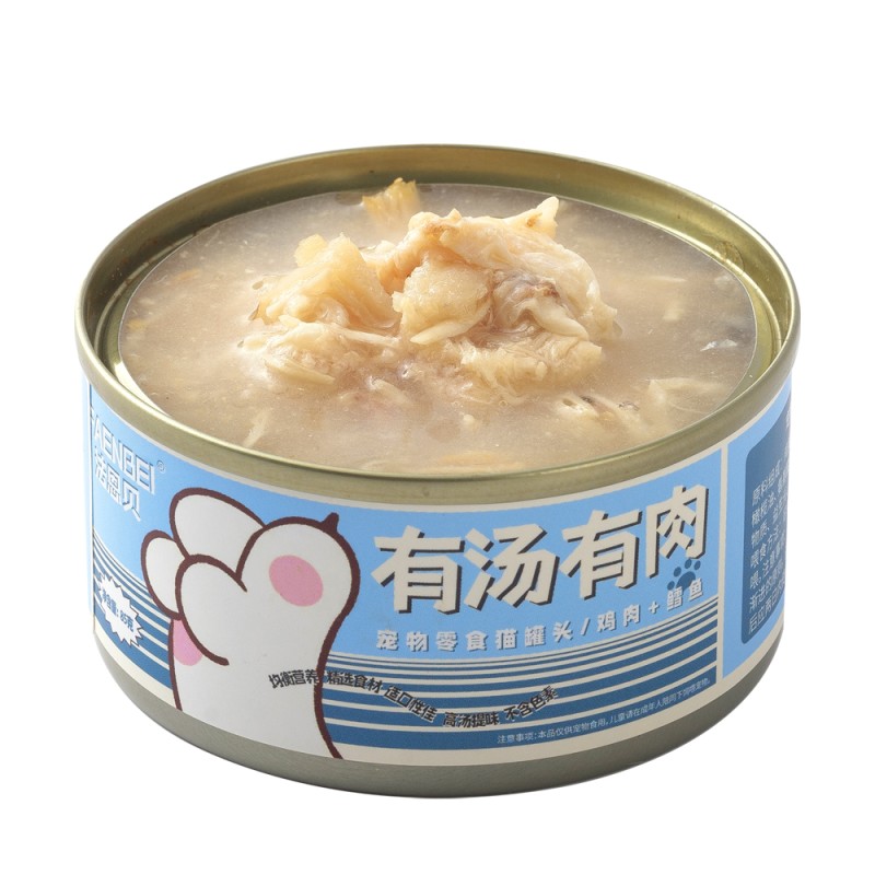 罐头宠物食品工厂-湿粮零食汤罐易消化宠物食品
